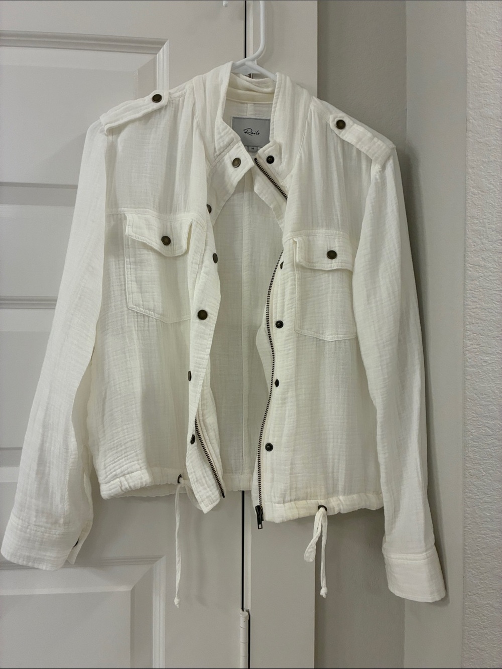 Rails White Jacket